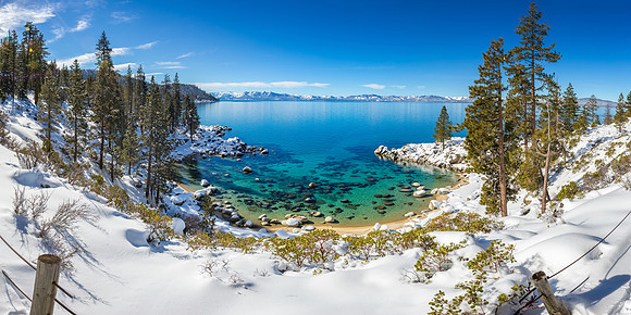 Secret Cove Winter Panorama 1:2 (13354x6677)