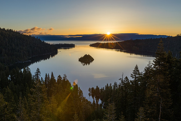Emerald Bay Sunrise Wide