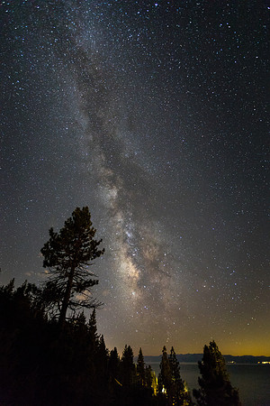 Stars Over East Shore, Lake Tahoe