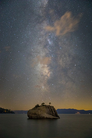 Milky Way over Bonsai Rock