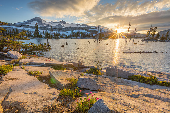 Lake Aloha Sunset Burst